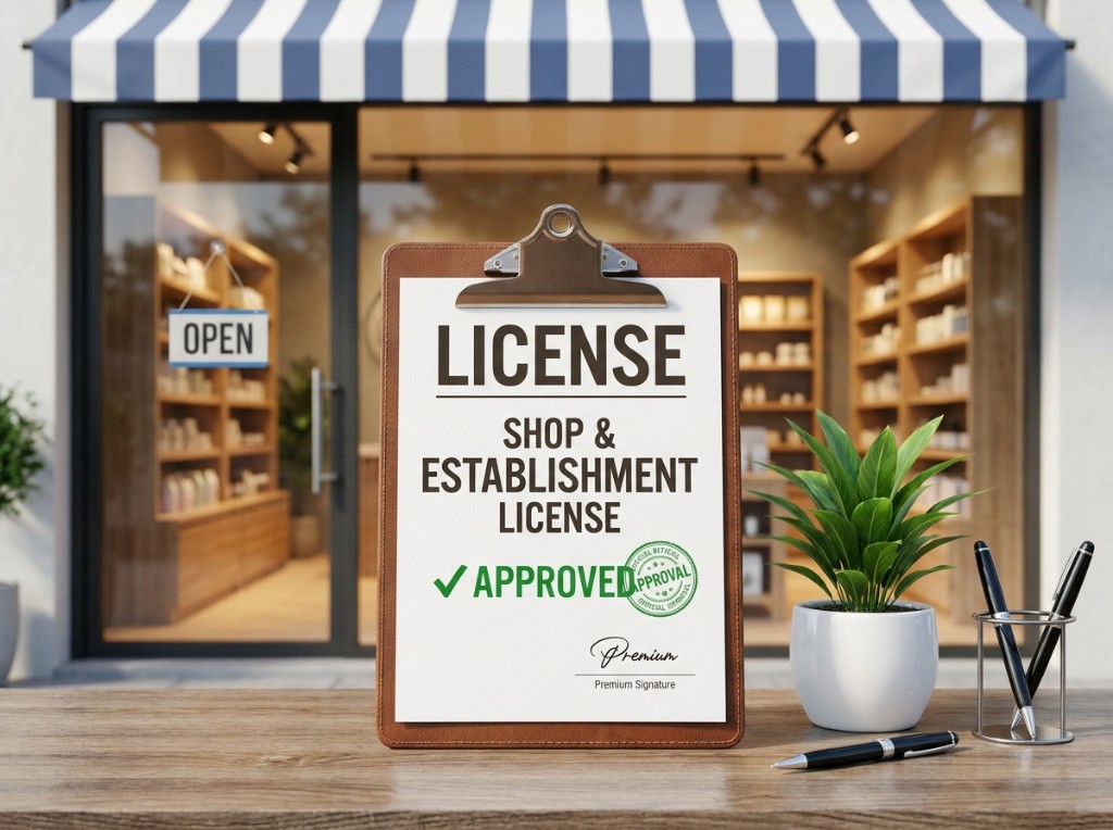 Shop and Establishment License Approved